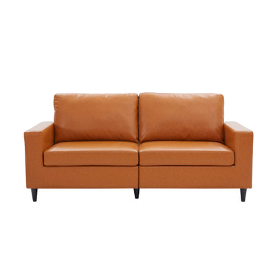 Orisfur Modern Style Leather Sofa 2 Seat