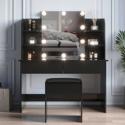 Suri Dressing Table with LED Light