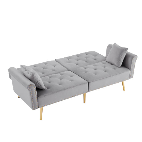 Gyuri Velvet Tufted Sofa