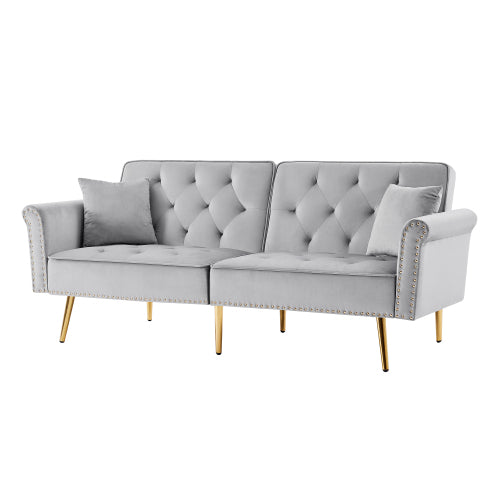 Gyuri Velvet Tufted Sofa