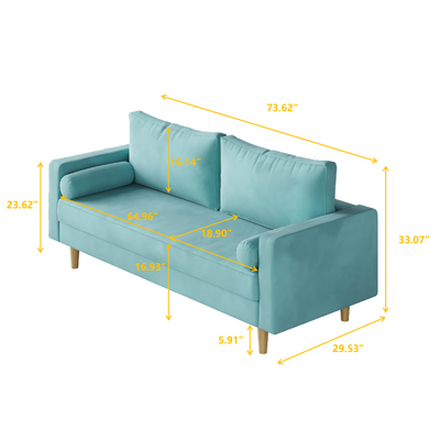 Tiere Modern Velvet Sofa