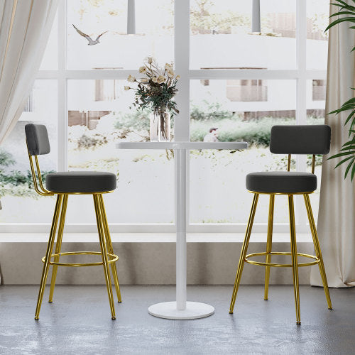 Cali Modern Bar Stool [Set of 2]