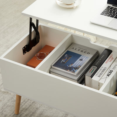 Topea Lift-Top Coffee Table with Storage