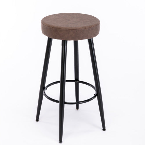 Industrial Round Barstool [Set of 2]