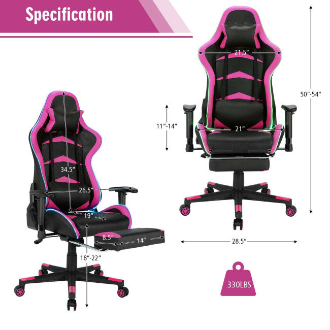 Tara Gaming Office Chair with LED